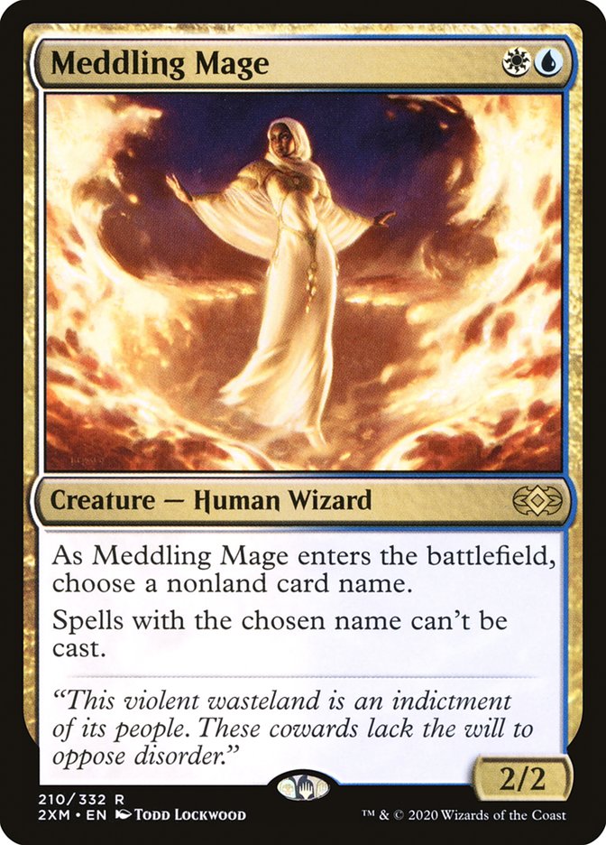 Meddling Mage [Double Masters] - Destination Retro