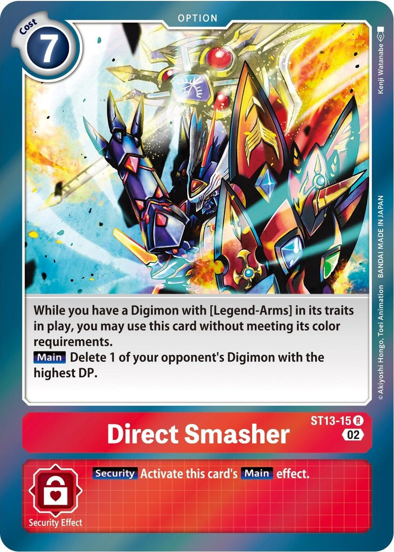 Direct Smasher [ST13-15] [Starter Deck: Ragnaloardmon] - Destination Retro