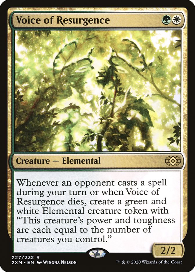 Voice of Resurgence [Double Masters] - Destination Retro