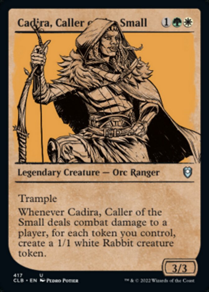 Cadira, Caller of the Small (Showcase) [Commander Legends: Battle for Baldur's Gate] - Destination Retro