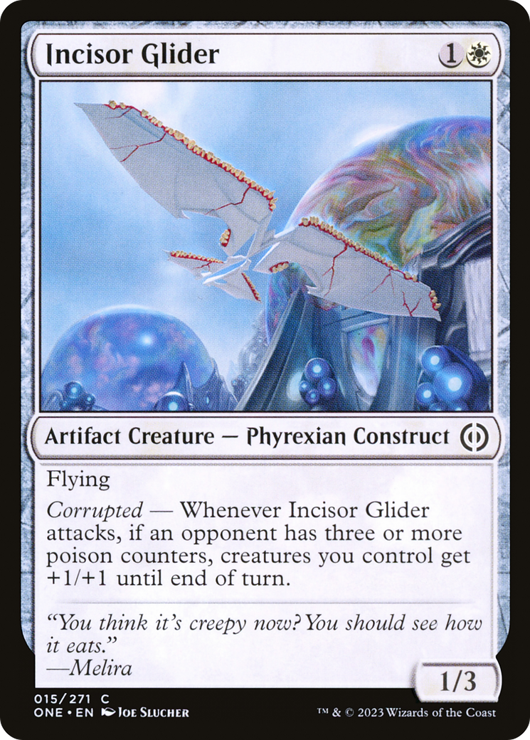 Incisor Glider [Phyrexia: All Will Be One] - Destination Retro