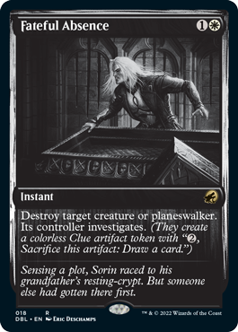 Fateful Absence [Innistrad: Double Feature] - Destination Retro