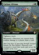 Curious Altisaur (Extended Art) [The Lost Caverns of Ixalan Commander] - Destination Retro