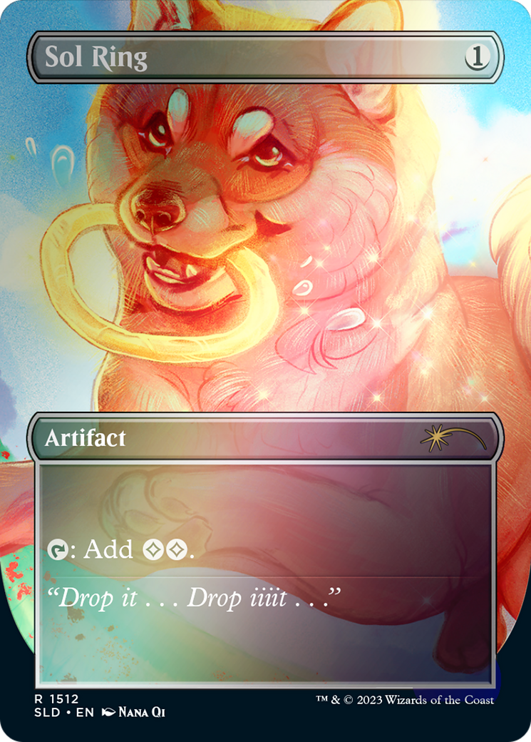 Sol Ring (1512) // Sol Ring [Secret Lair Commander Deck: Raining Cats and Dogs] - Destination Retro