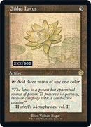 Gilded Lotus (Retro Schematic) (Serial Numbered) [The Brothers' War Retro Artifacts] - Destination Retro