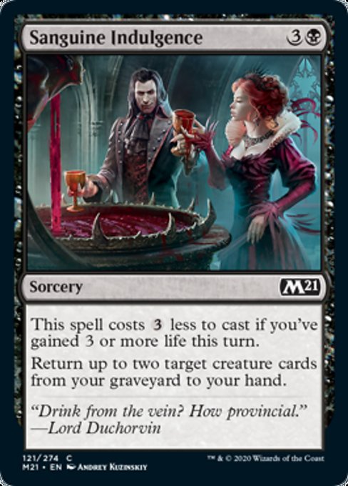 Sanguine Indulgence [Core Set 2021] - Destination Retro