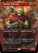 Krenko, Mob Boss (Anime Borderless) [Ravnica Remastered] - Destination Retro