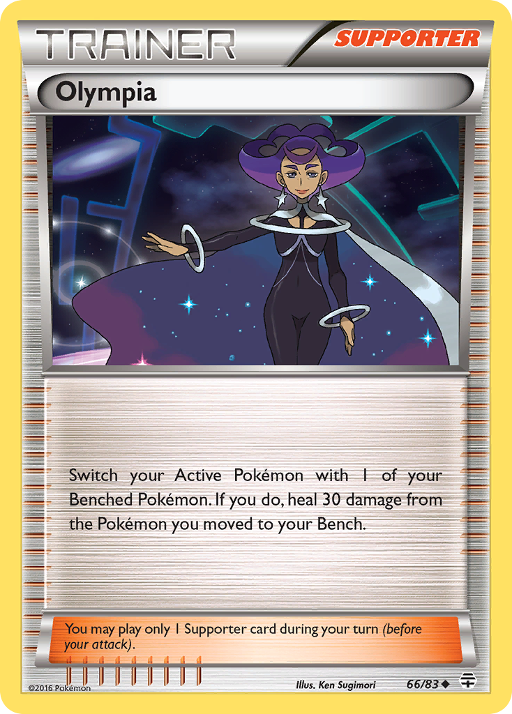 Olympia (66/83) [XY: Generations] - Destination Retro