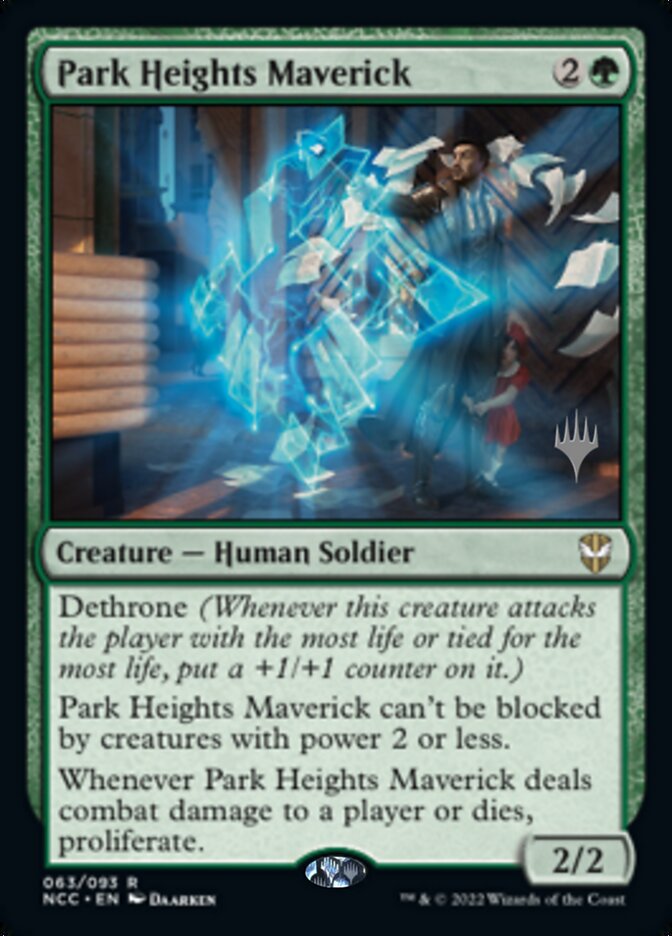 Park Heights Maverick (Promo Pack) [Streets of New Capenna Commander Promos] - Destination Retro