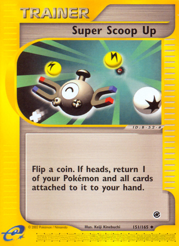 Super Scoop Up (151/165) [Expedition: Base Set] - Destination Retro