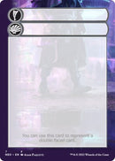 Helper Card (7/9) [Kamigawa: Neon Dynasty Tokens] - Destination Retro