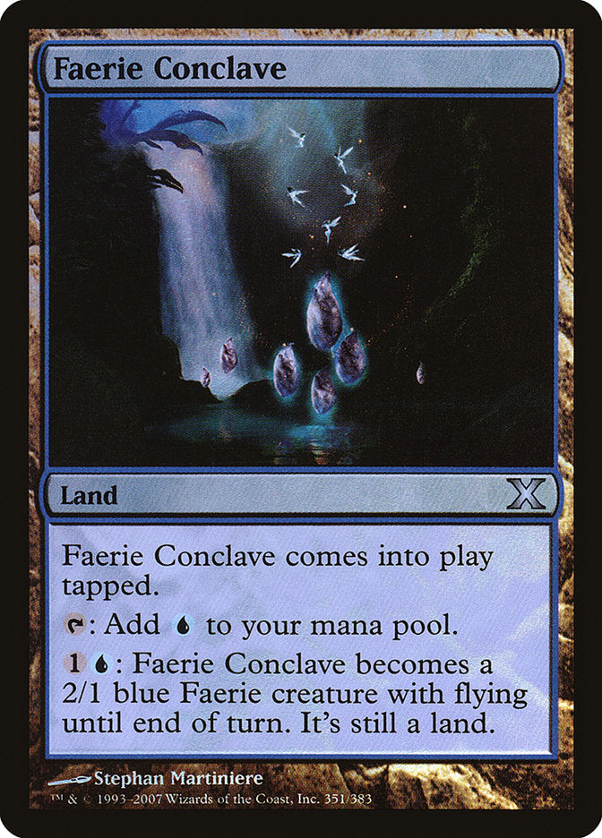 Faerie Conclave (Premium Foil) [Tenth Edition] - Destination Retro