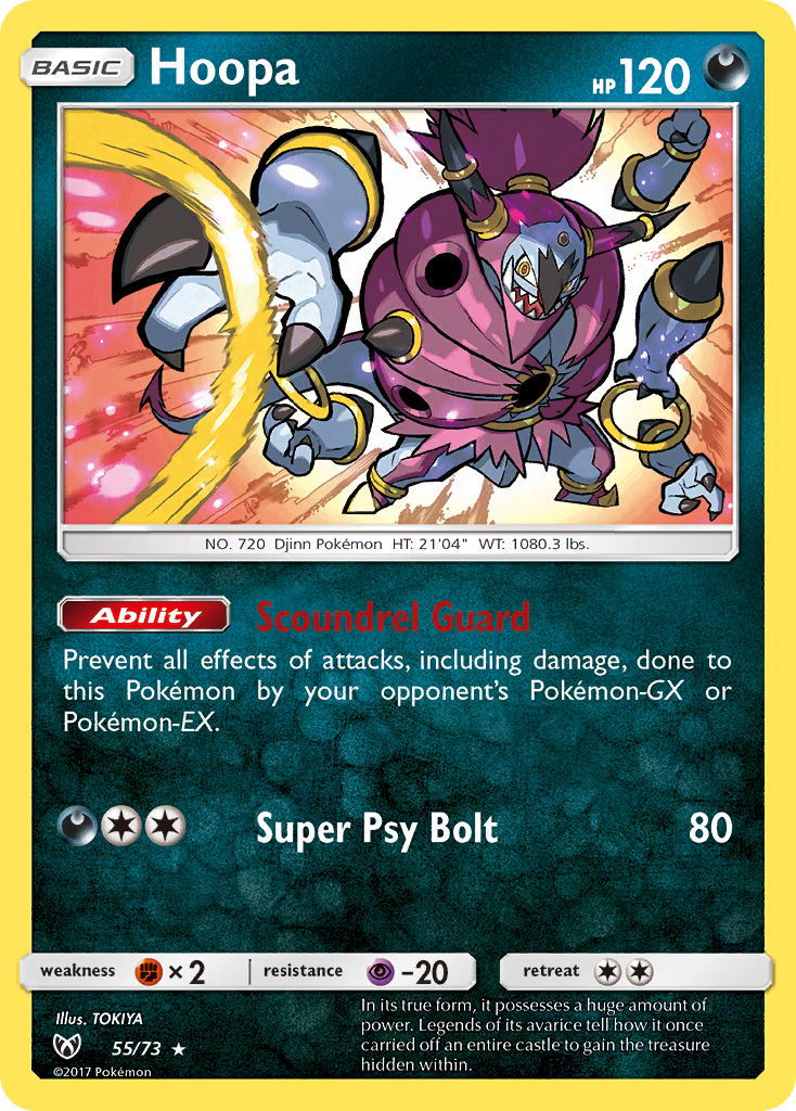Hoopa (55/73) [Sun & Moon: Shining Legends] - Destination Retro