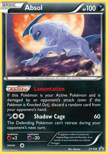 Absol (XY178) [XY: Black Star Promos] - Destination Retro