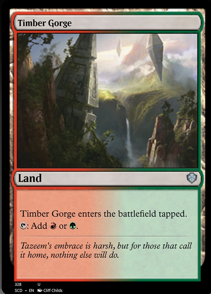 Timber Gorge [Starter Commander Decks] - Destination Retro