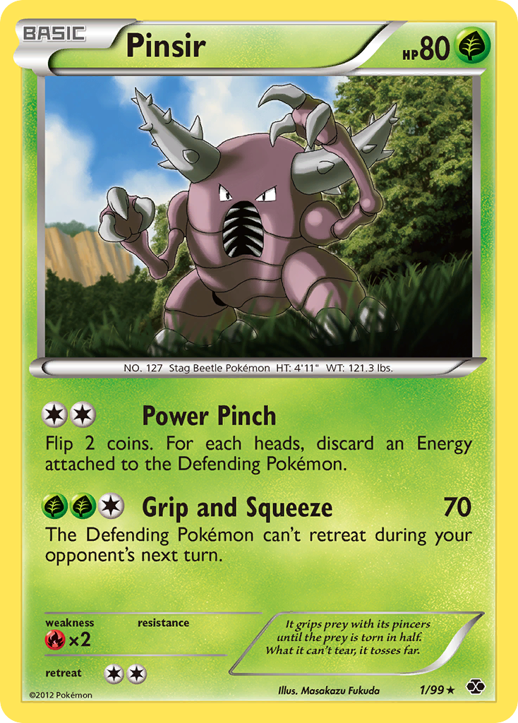 Pinsir (1/99) [Black & White: Next Destinies] - Destination Retro