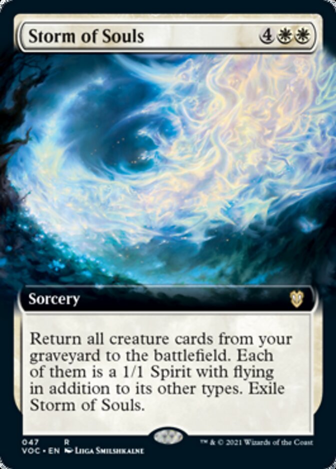 Storm of Souls (Extended) [Innistrad: Crimson Vow Commander] - Destination Retro