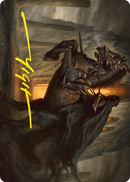 Nazgul Art Card (Gold-Stamped Signature) [The Lord of the Rings: Tales of Middle-earth Art Series] - Destination Retro