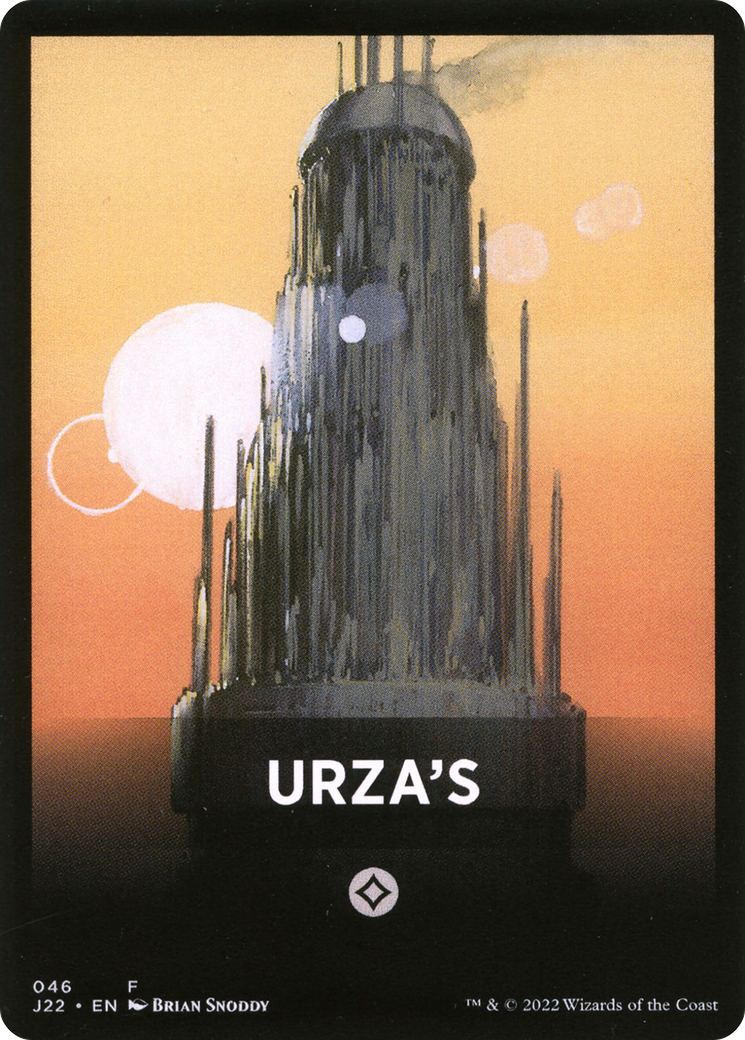 Urza's Theme Card [Jumpstart 2022 Front Cards] - Destination Retro