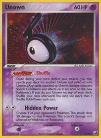 Unown (T) (T/28) [EX: Unseen Forces] - Destination Retro