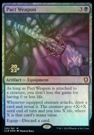 Pact Weapon [Commander Legends: Battle for Baldur's Gate Prerelease Promos] - Destination Retro