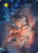 Mountain Art Card (Gold-Stamped Signature) [The Lord of the Rings: Tales of Middle-earth Art Series] - Destination Retro