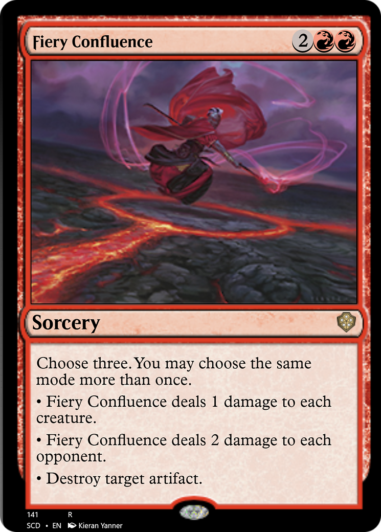 Fiery Confluence [Starter Commander Decks] - Destination Retro