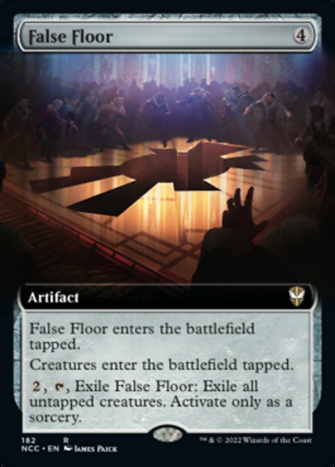 False Floor (Extended Art) [Streets of New Capenna Commander] - Destination Retro