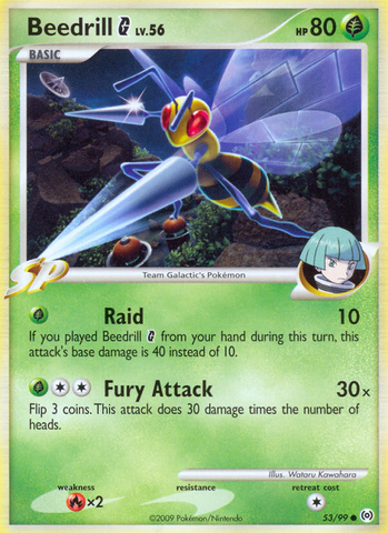 Beedrill G (53/99) [Arceus] - Destination Retro