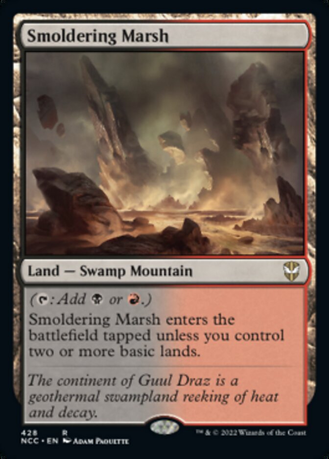 Smoldering Marsh [Streets of New Capenna Commander] - Destination Retro