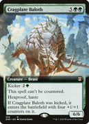 Cragplate Baloth (Extended Art) [Zendikar Rising] - Destination Retro