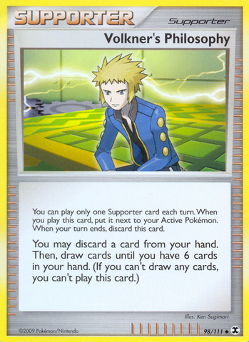 Volkner's Philosophy (98/111) [Rising Rivals] - Destination Retro