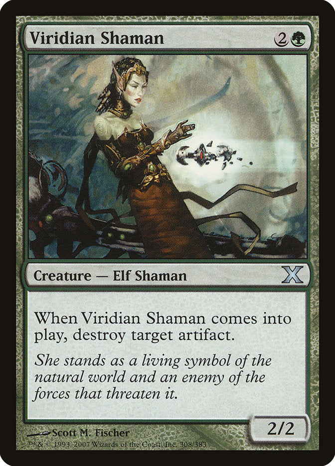 Viridian Shaman [Tenth Edition] - Destination Retro