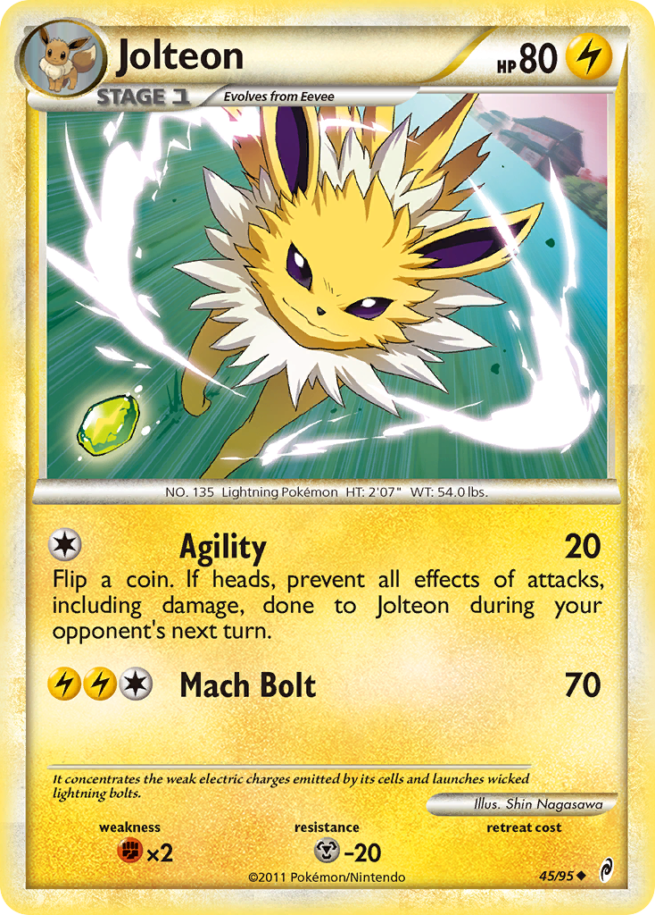 Jolteon (45/95) [Call of Legends] - Destination Retro