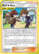 Red & Blue (202/236) [Sun & Moon: Cosmic Eclipse] - Destination Retro