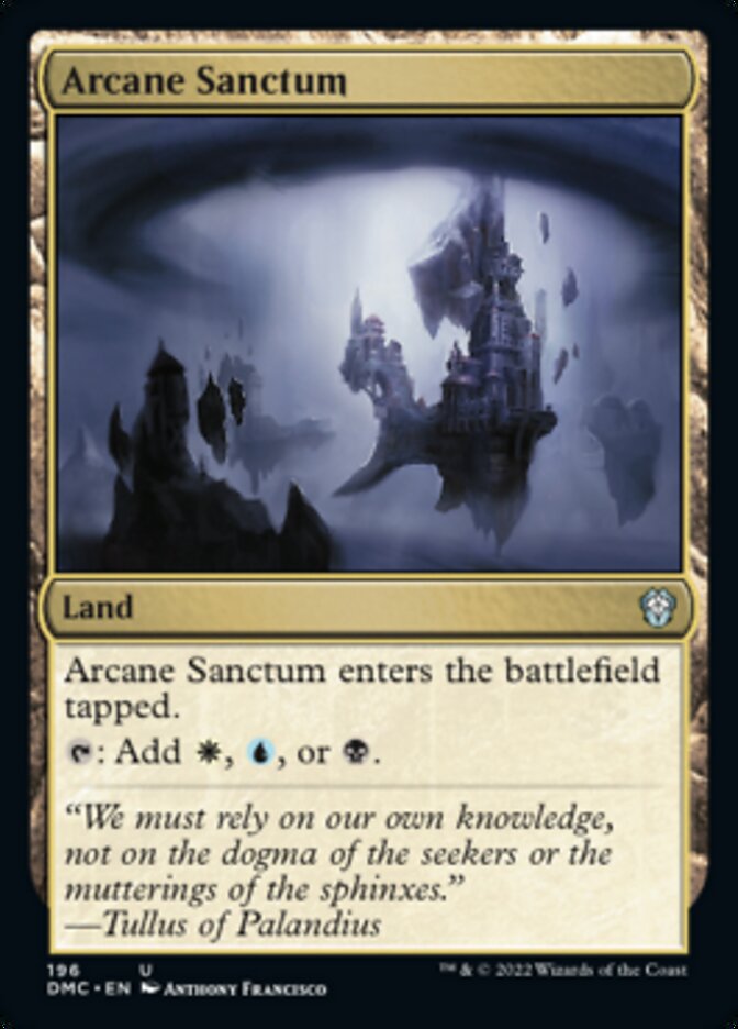 Arcane Sanctum [Dominaria United Commander] - Destination Retro