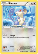 Rattata (87/116) [Black & White: Plasma Freeze] - Destination Retro