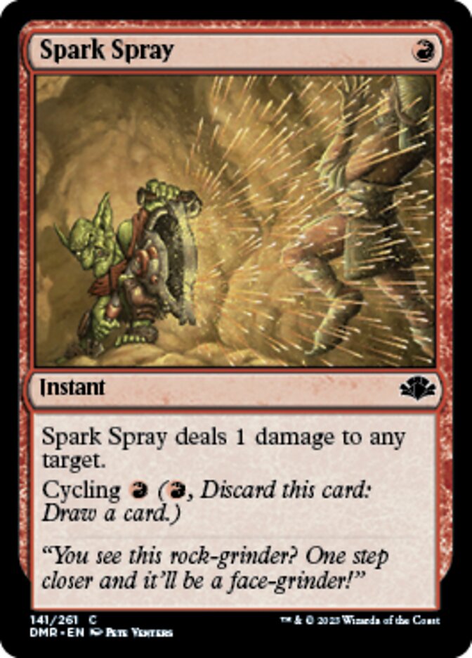 Spark Spray [Dominaria Remastered] - Destination Retro