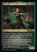 Kagha, Shadow Archdruid (Foil Etched) [Commander Legends: Battle for Baldur's Gate] - Destination Retro