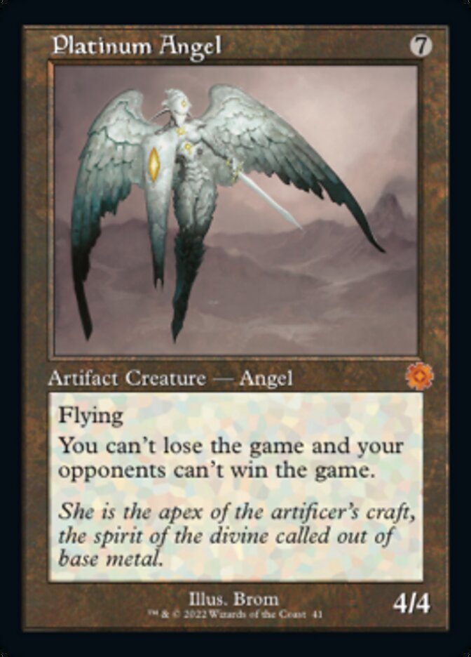 Platinum Angel (Retro) [The Brothers' War Retro Artifacts] - Destination Retro