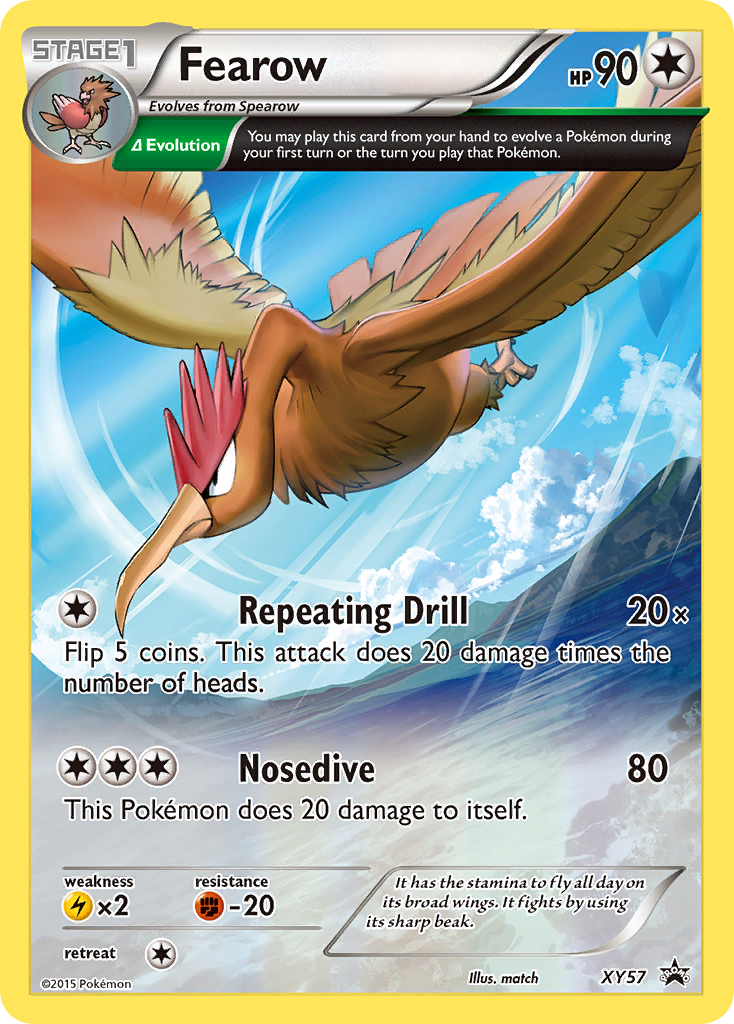 Fearow (XY57) [XY: Black Star Promos] - Destination Retro