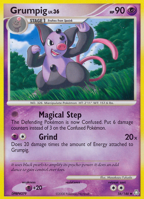 Grumpig (56/146) [Diamond & Pearl: Legends Awakened] - Destination Retro