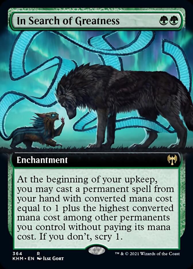 In Search of Greatness (Extended Art) [Kaldheim] - Destination Retro