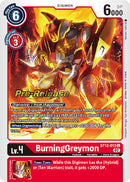 BurningGreymon [BT12-013] [Across Time Pre-Release Cards] - Destination Retro