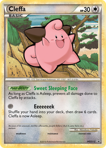 Cleffa (HGSS12) [HeartGold & SoulSilver: Black Star Promos] - Destination Retro