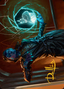 Kamiz, Obscura Oculus Art Card (Gold-Stamped Signature) [Streets of New Capenna Art Series] - Destination Retro
