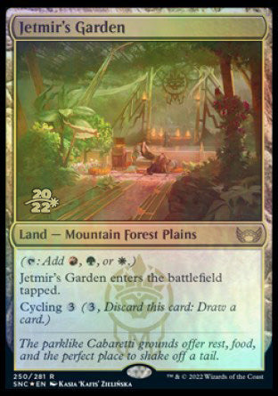 Jetmir's Garden [Streets of New Capenna Prerelease Promos] - Destination Retro