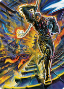 Kaito Shizuki 2 Art Card [Kamigawa: Neon Dynasty Art Series] - Destination Retro
