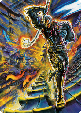 Kaito Shizuki 2 Art Card [Kamigawa: Neon Dynasty Art Series] - Destination Retro