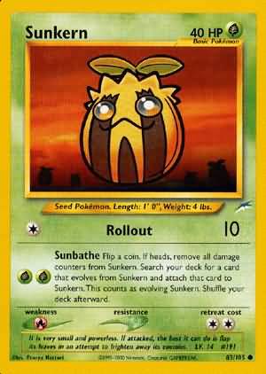 Sunkern (83/105) [Neo Destiny Unlimited] - Destination Retro